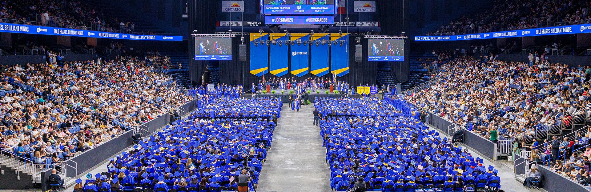 CNAS Commencement Ceremony at Toyota Arena.
