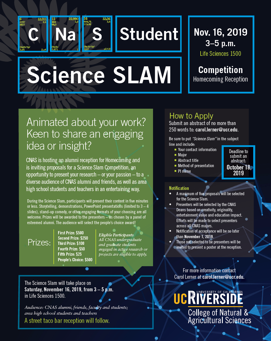 Poster Student Science Slam
