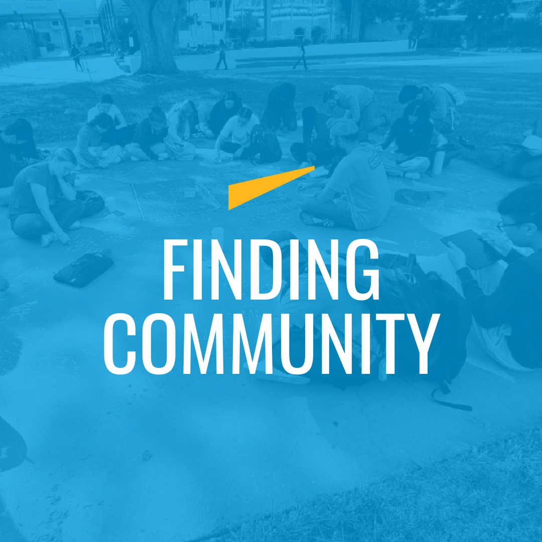 Finding Community prospective student webpage logo