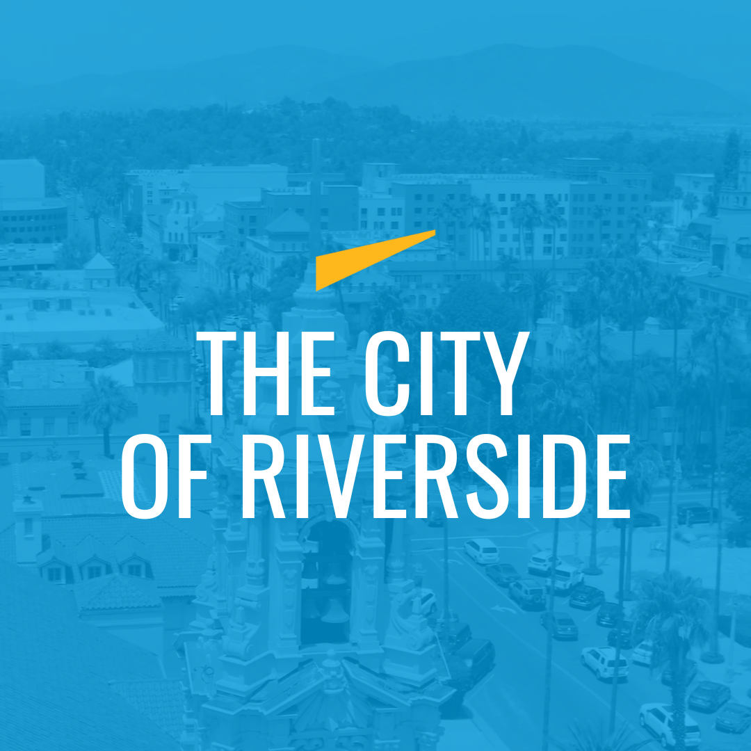 The City of Riverside prospective student webpage logo