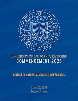 CNAS Commencement 2023 Program
