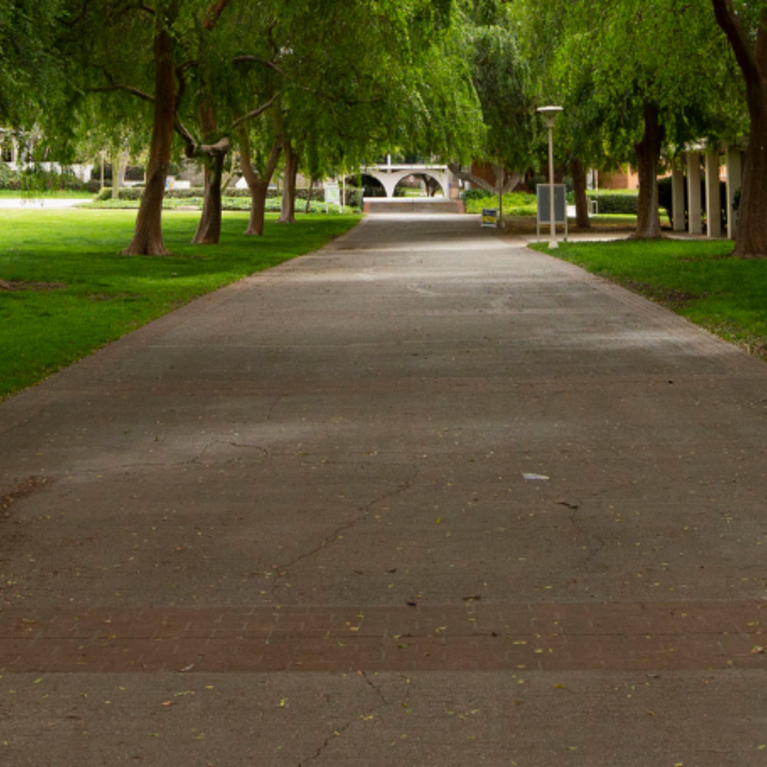 Rivera Walkway UC Riverside
