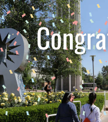 UC Riverside CNAS Admitted Student Congratulations Banner