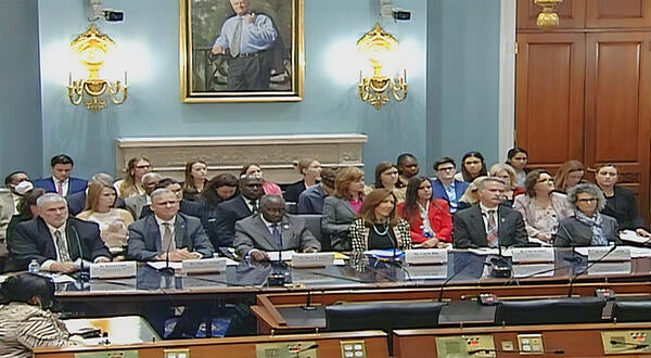 CNAS Dean Uhrich Testimony Panel at House Committee in Washington, D.C.