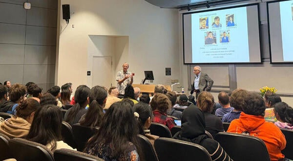 Inaugural Schrock Distinguished Lecture at UC Riverside.