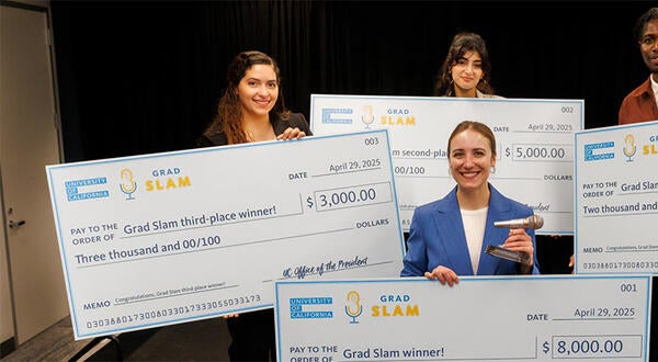 UC Grad Slam 2025 Winners