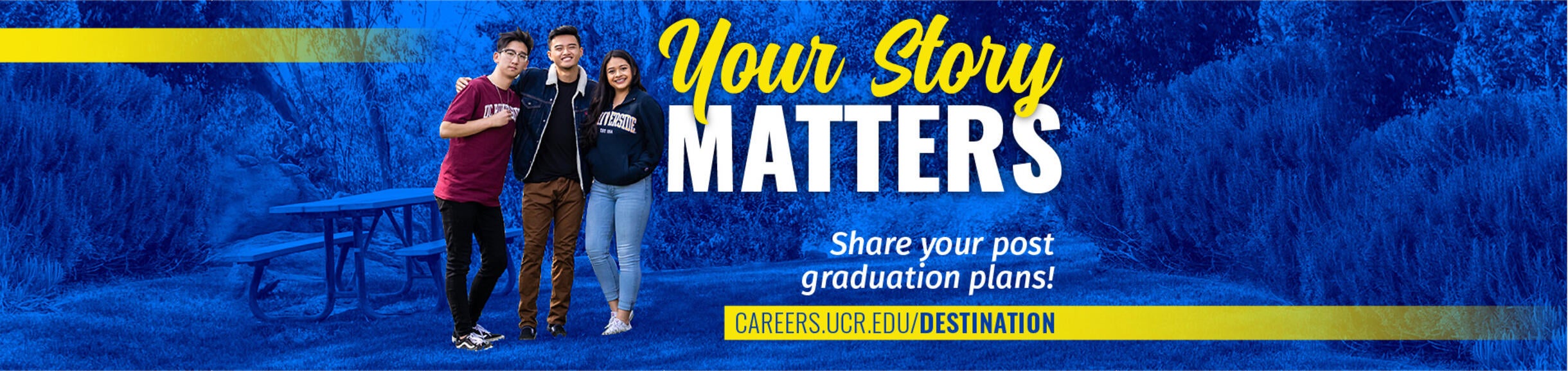 Your Story Matters! Share your post graduation plans - take the survey!
