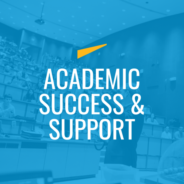 Academic Success & Support prospective student webpage logo