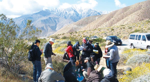 Field Reseearch at Boyd Deep Canyon UCR Natural Reserve (c) UCR