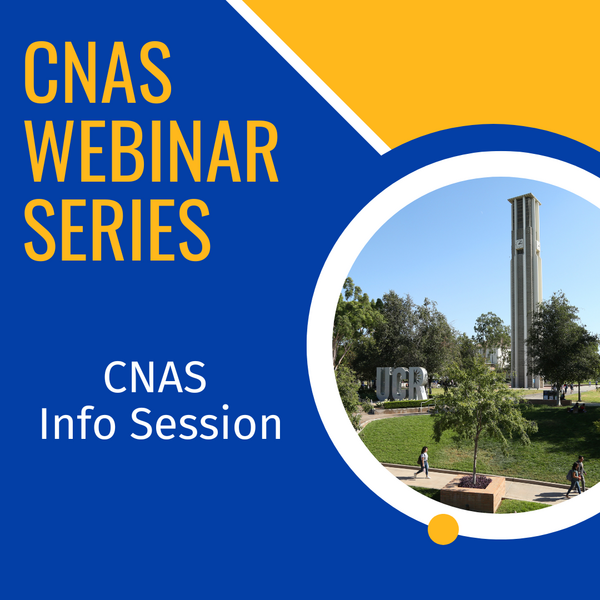 CNAS Webinar Series CNAS Info Session