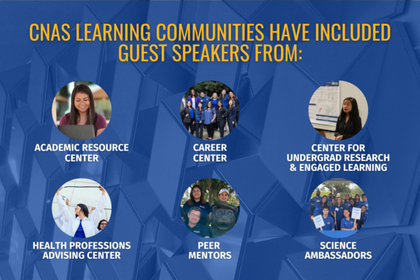 CNAS Learning Communities guest speaker list