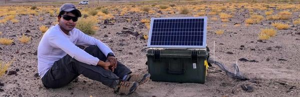 Dr. Abhijit Ghosh, associate professor of geophysics at UCR