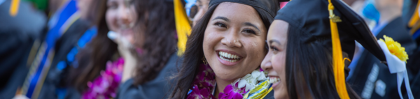 Students at CNAS commencement ceremony