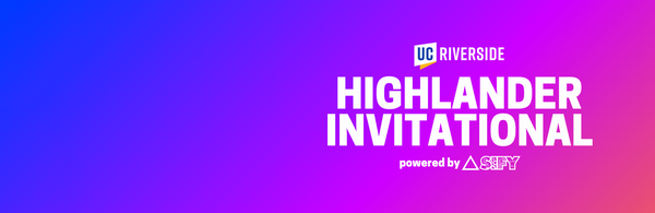 Highlander Invitational Science Olympiad at University of California, Riverside