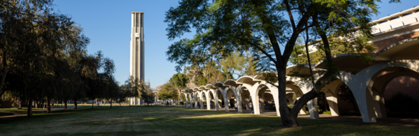 UCR Bell Tower and Rivera Library