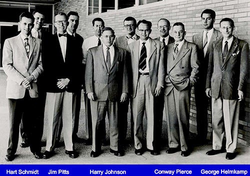 Chemistry Faculty, 1950's (c) UCR