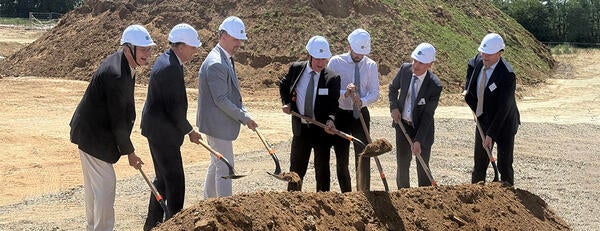 Catalyst research of UCR Nobel Laureate groundbreaking ceremony