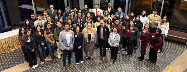 Attendees of the Dinner with Alumni: Science Careers Beyond Healthcare event