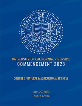 CNAS Commencement 2023 Program