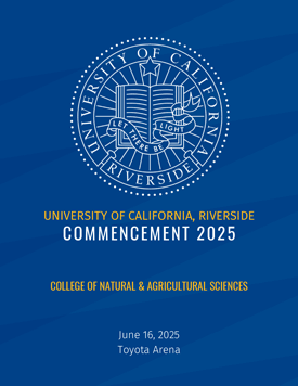 CNAS Commencement Program 2025
