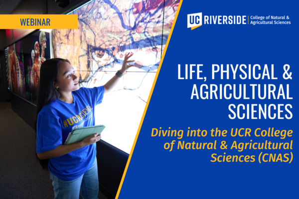 Life, Physical & Agricultural Sciences webinar