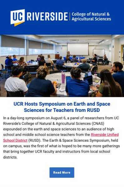 CNAS Newsletter August 27, 2025
