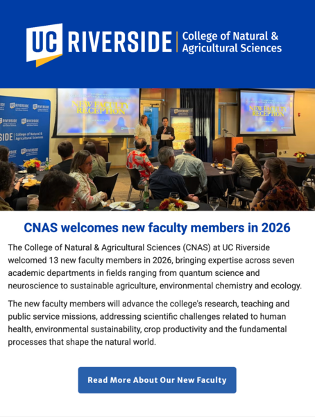 CNAS Newsletter - October 21, 2026