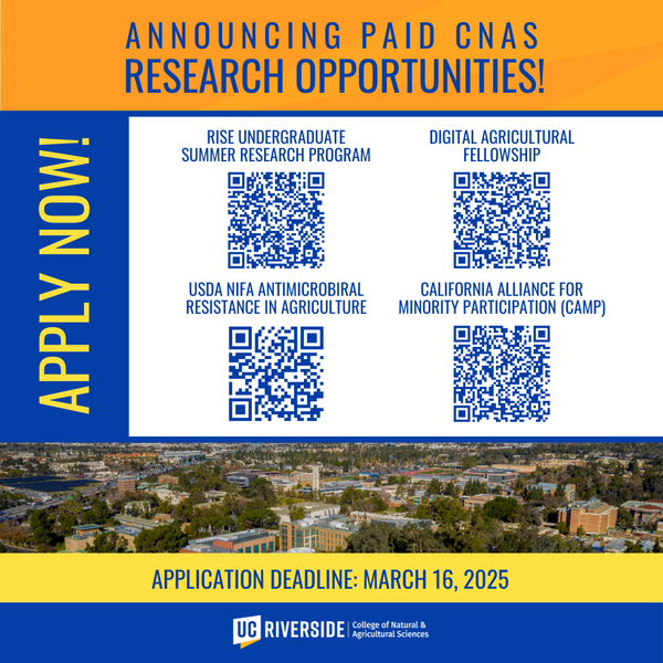 CNAS Paid Research Opportunities