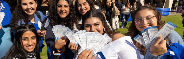 UCR CNAS Commencement Tickets during Senior Sendoff