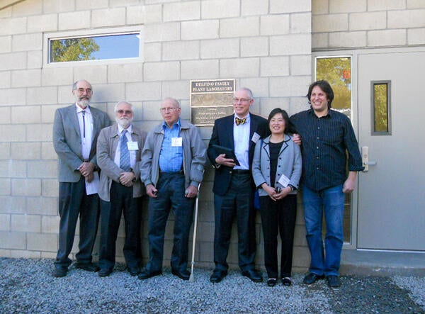 Delfino Lab Dedication on November 8, 2011
