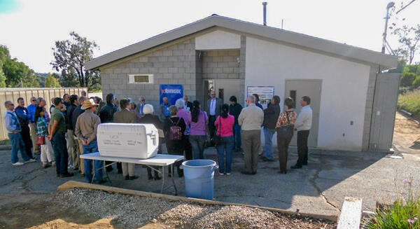 Delfino Lab Dedication Ceremony on November 8, 2011