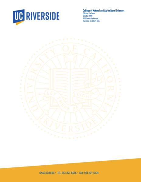 CNAS Letterhead with Seal