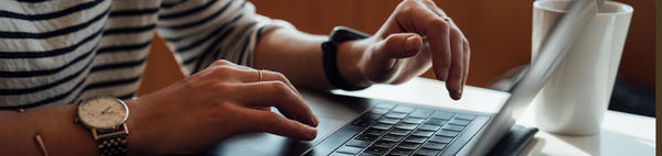 hands at laptop (c) Etienne Boulanger