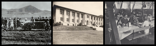 archival images of the college