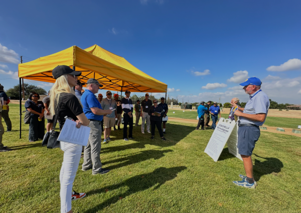 Jim Baird at Turfgrass Field Day 2026