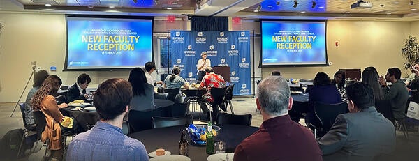 CNAS New Faculty Reception - October 20, 2025