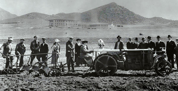 Plowing, 1920's