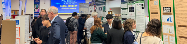 Students and judges at Riverside Unified School District Science and Engineering Fair