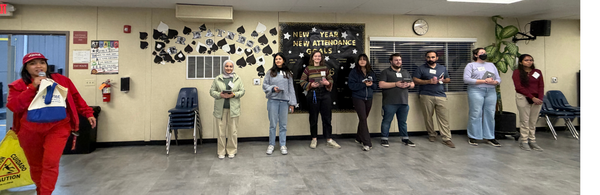 CNAS Graduate Students at REACH STEAM Academy Science Fair