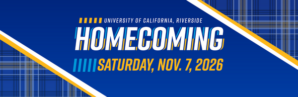 UCR Homecoming 2026