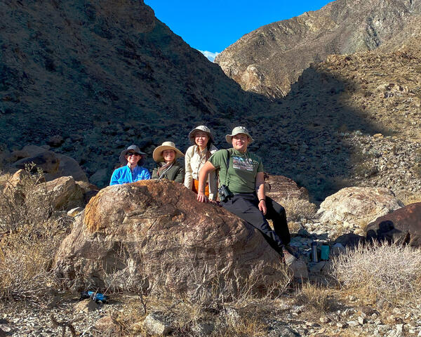 Undergraduate Majors Entomology Entomologists Trapping Insects in the Desert