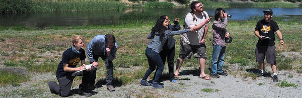 Undergraduate Majors Geology San Andreas Fault Students in the Field
