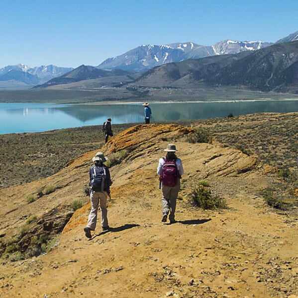 Undergraduate Majors Geophysics Geopad Students in the Field