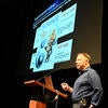 Bloomberg Distinguished Professor and Thomas J. Barber Professor of Physics and Astronomy at Johns Hopkins University, Adam Riess, speaking at UC Riverside.