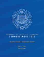 2022 CNAS Commencement Program