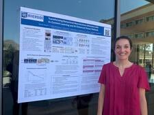 Poster presentation with Jordan Steinhauser at the Science X AI Summit