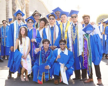 Group of CNAS Graduates at Commencement 2025