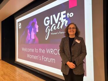 Hoori Ajami at the WRCOG Women’s Day Forum