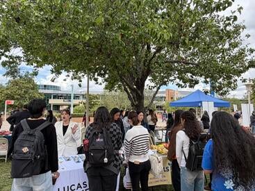 Students at the Cosmetic Chemistry Career Fair 2026
