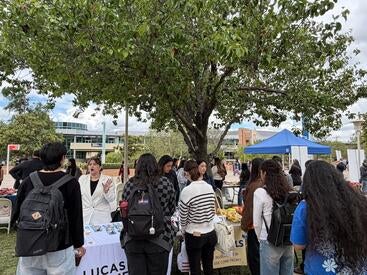 Students at the Cosmetic Chemistry Career Fair 2026